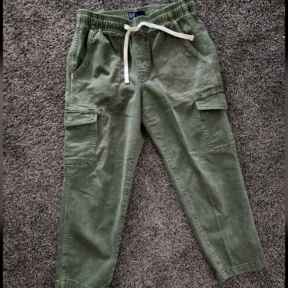 Women's denim cargo pants - Picture 3 of 5